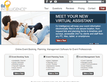 Tablet Screenshot of djintelligence.com